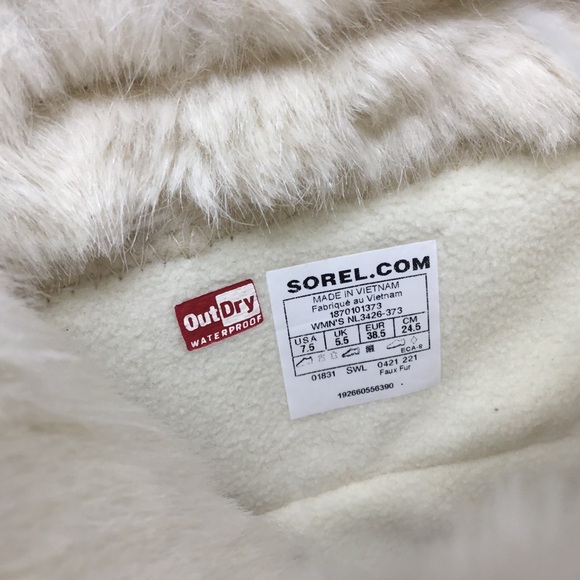 Sorel Women's Tivoli IV Tall Waterproof Insulated Snow Boots in Tan Size 7.5 - Picture 13 of 15